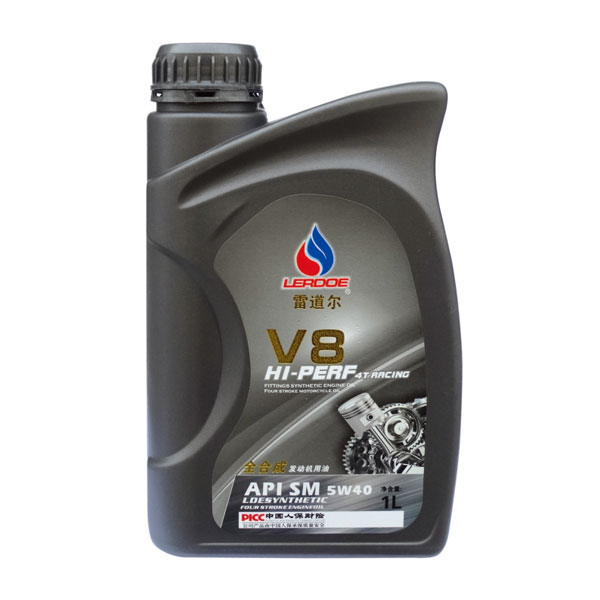 V8 motorcycle engine oil